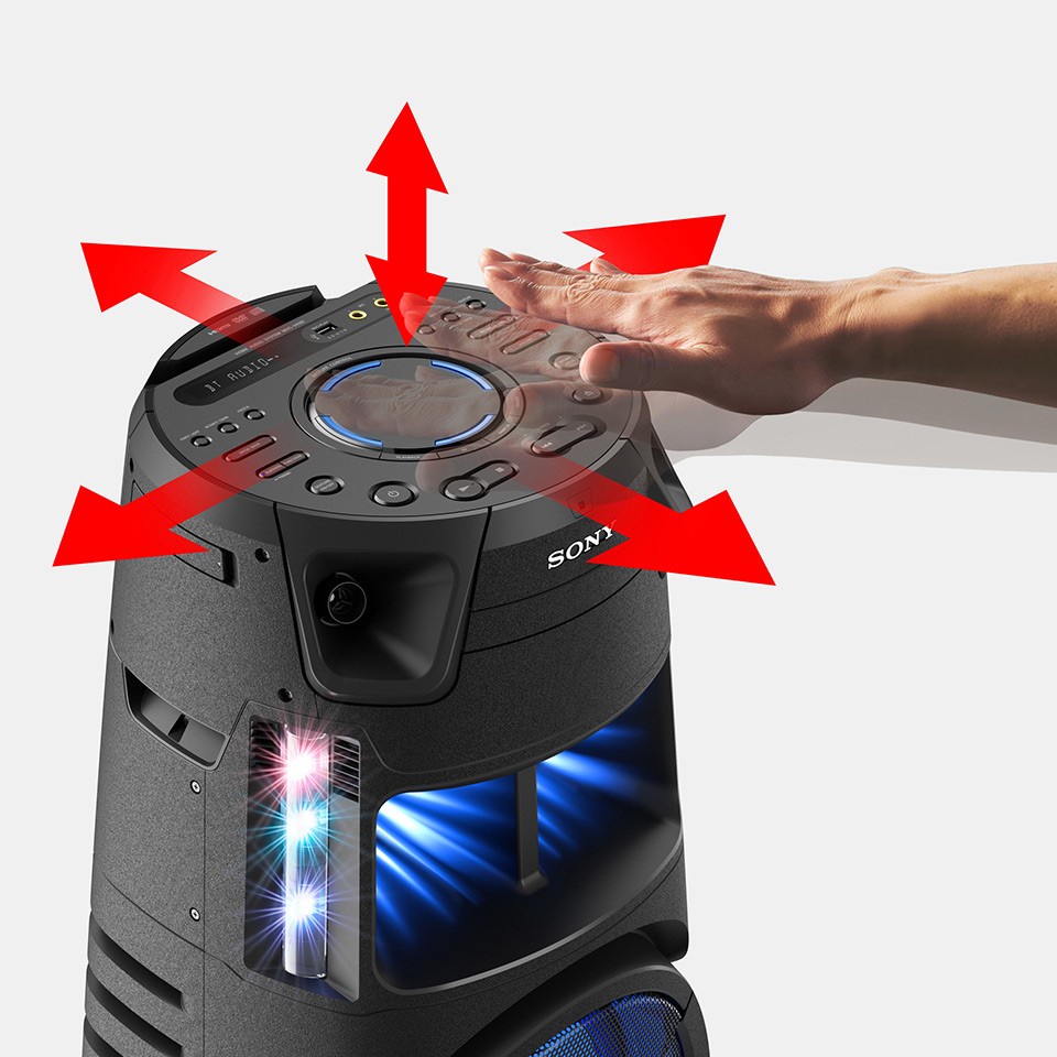 Dàn âm thanh Hifi Karaoke Sony MHC-V43D -Hàng chính hãng - Bảo hành chính hãng Sony 12 tháng toàn quốc