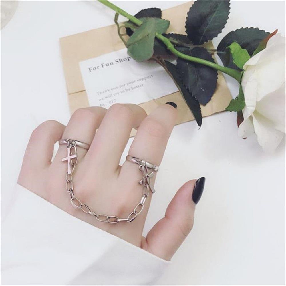 Nhẫn Hình Bướm Phong Cách Harajuku Cá Tính Cho Nam Nữ