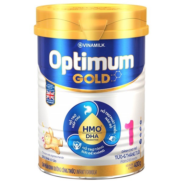 Sữa optimum gold số 1 - 400gr giá rẻ ,date mới , mẫu mới