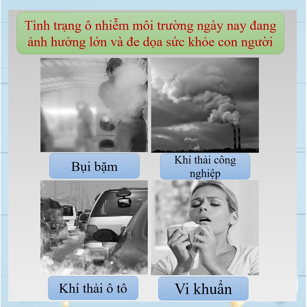 Khẩu Trang vải cotton KF94 chống tia UV, chống Bụi mịn có thể giặt được