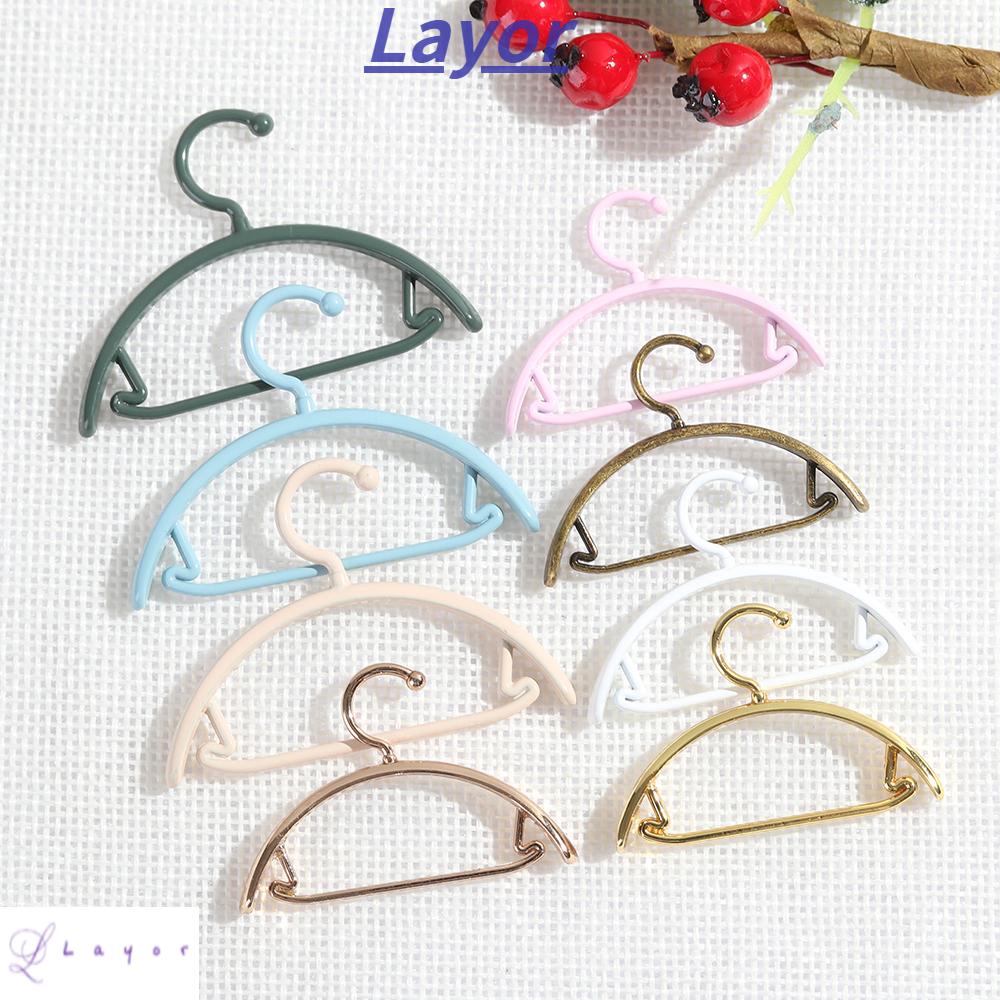 Set 10/20 Móc Treo Búp Bê Kim Loại 4cm/5cm 1/6