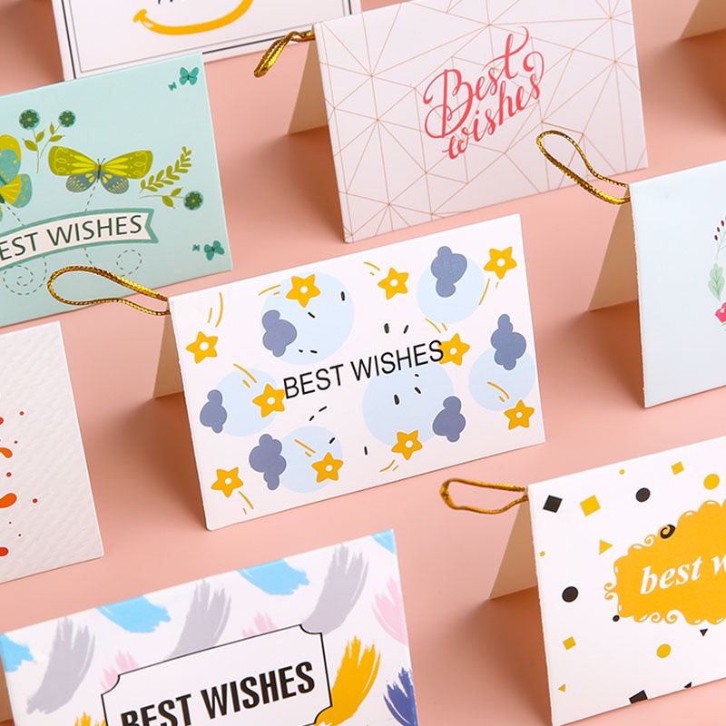 Combo quà tặng trang sức Hộp đựng, Thiệp mừng, Túi giấy thương hiệu Bảo ngọc Jewelry - QT01