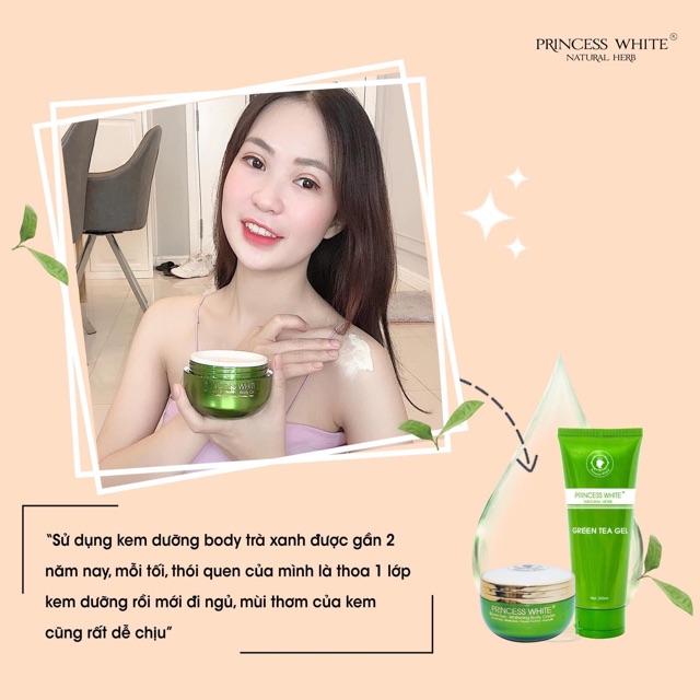 KEM BODY DƯỠNG TRẮNG PRINCESS WHITE