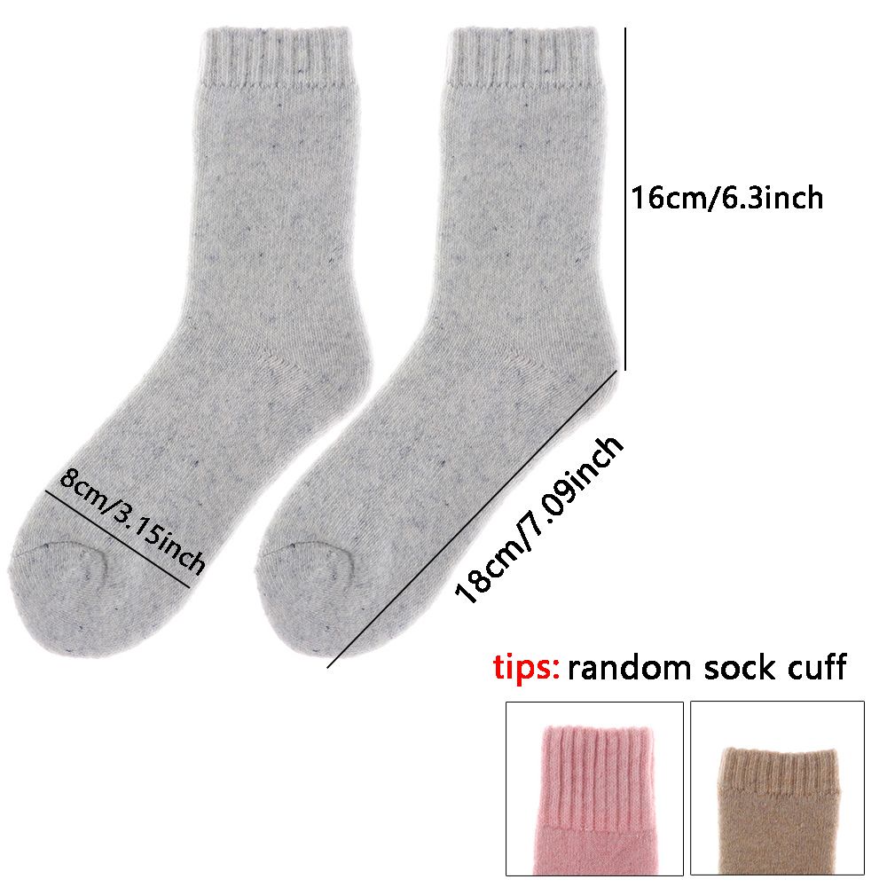 Tất len dày giữ ấm dành cho nam và nữ