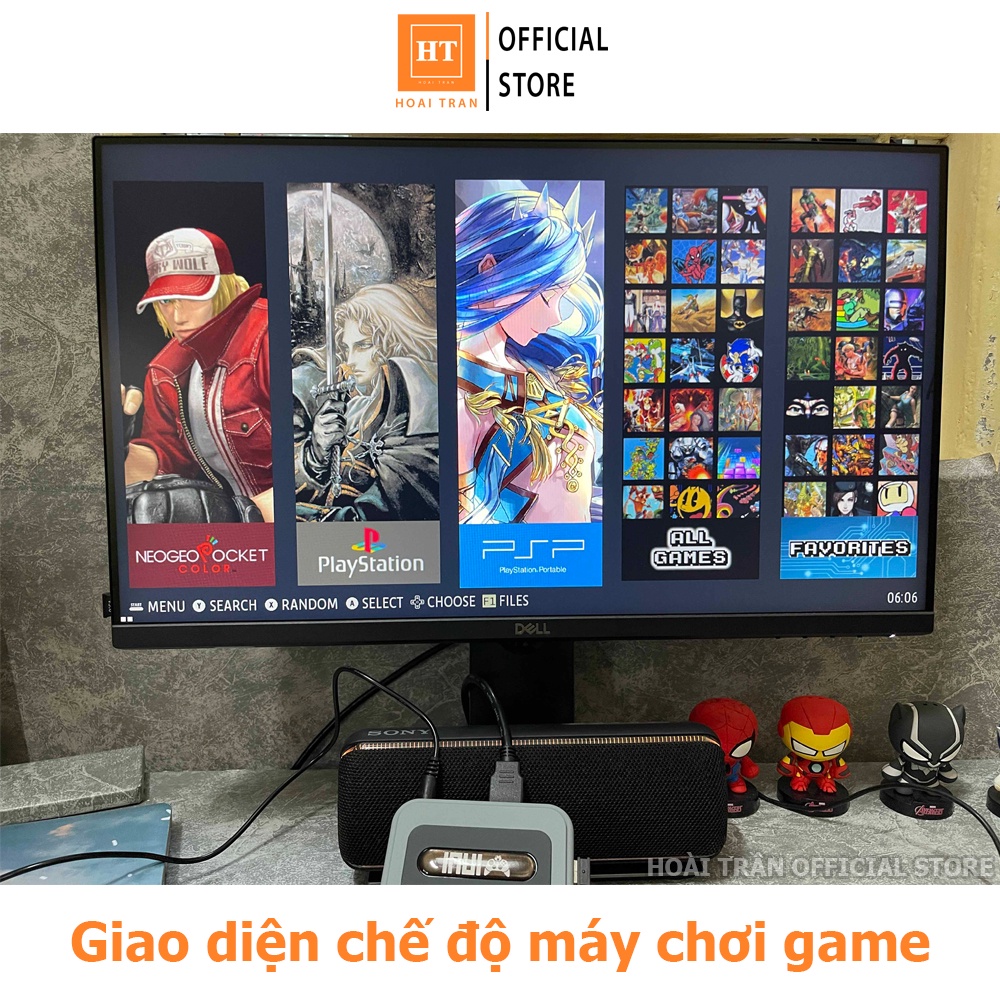 Máy chơi game INUI - X1 Pro, Android Box 4K HDMI - Hơn 50+ Hệ Giả Lập PSP/PS1/NEOGEO....