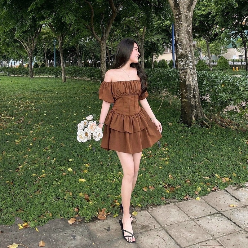 HAMY JUMPSUIT - JUMPSUIT TRỄ VAI BÈO TẦNG