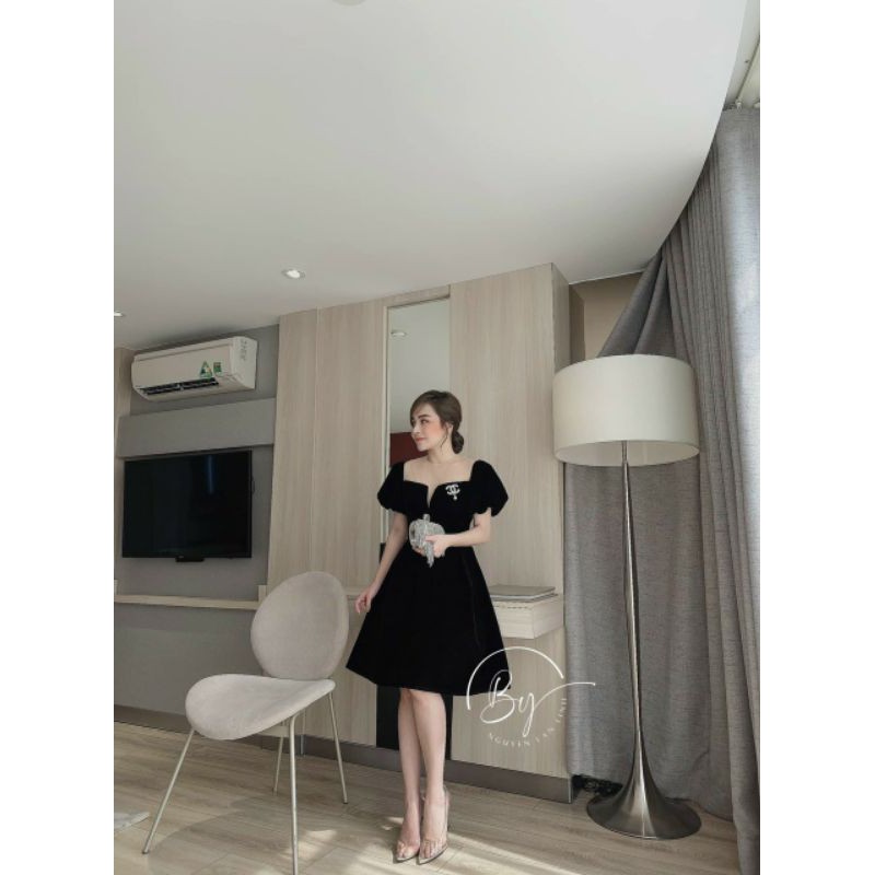 Đầm nhung bigsize 55 đến 90 ký | BigBuy360 - bigbuy360.vn