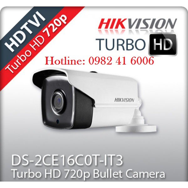 BÁN BUÔN SỈ CAMERA TVI HIKVISION DS-2CE16C0T-IT3