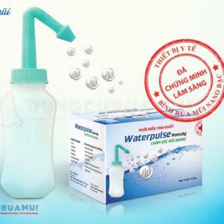 [ CHÍNH HÃNG ] Bình rửa mũi WaterPulse khuyên dùng bởi Viện Nhi TW