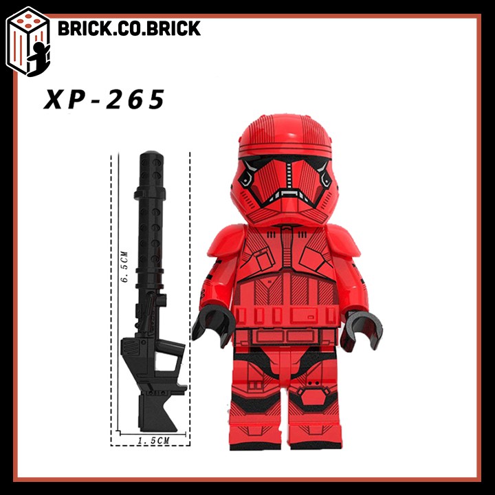 Đội Quân Lính Stormtroopers của Darth Vader kèm Kiếm Laser Đồ chơi Lắp ráp Star Wars KT1034
