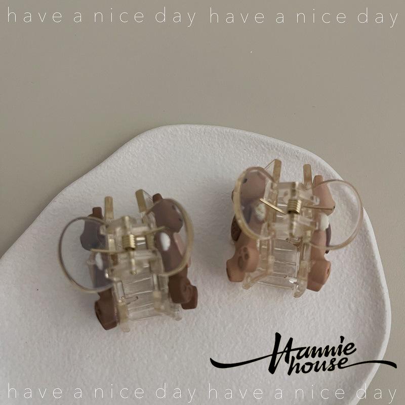 Kẹp tóc hình chú gấu mini dễ thương