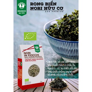 Rong biển Nori hữu cơ 25g ProBios Organic Nori Seaweed