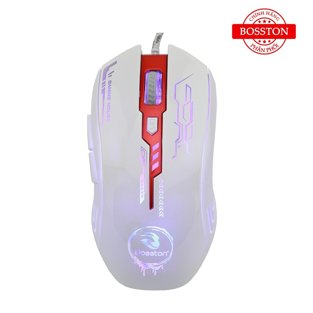 [ HÀNG CHÍNH HÃNG ] Chuột Game Bosston BS 14 LED  Nhiều Màu Cao Cấp