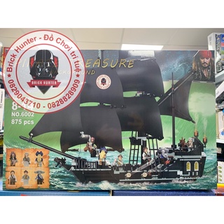 Xếp Hình Thuyền Ngọc Trai đen Black Pearl trong phim cướp biển vùng Caribe SX 6002