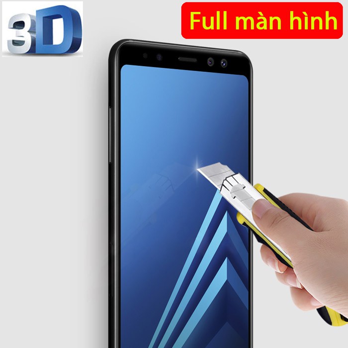 Kính cường lực Samsung A8/A8 Plus 2018 bảo vệ màn hình
