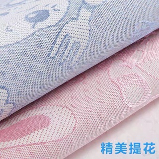 Chiếu lụa điều hoà kèm gối thảo dược cho bé loại đẹp