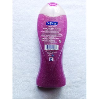 Sữa tắm Softsoap Body Scrub Blackberry Sugar