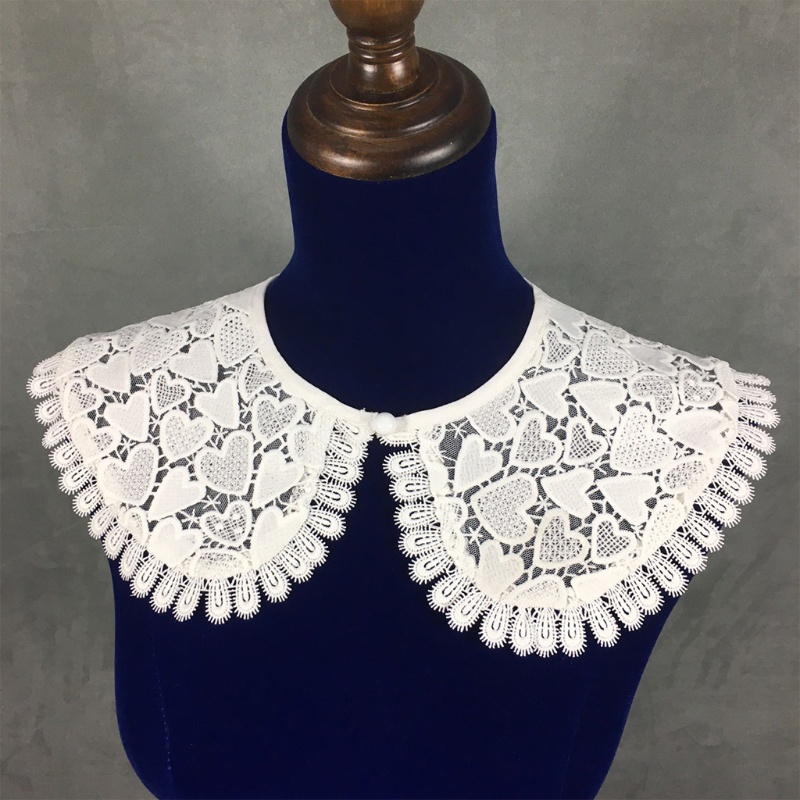 Cổ áo sơ mi giả cổ tròn phong cách ngọt ngào cho nữ
 | BigBuy360 - bigbuy360.vn