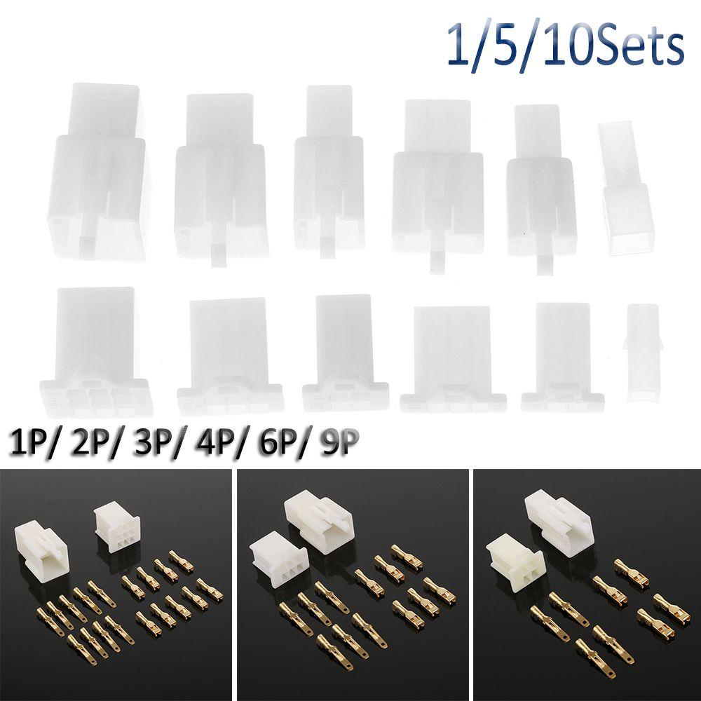 JONYE Set 1 / 5 / 10 Đầu Nối Dây Điện 2.8mm