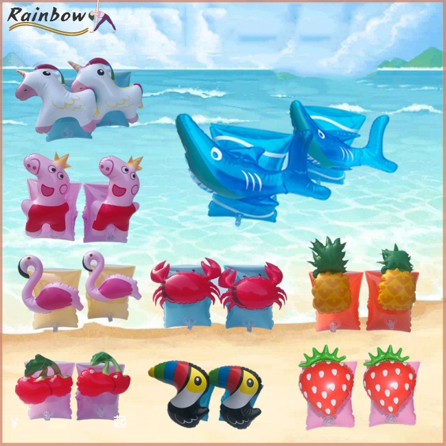 1 Cặp Phao Bơi Bơm Hơi Đeo Cánh Tay An Toàn Cho Bé