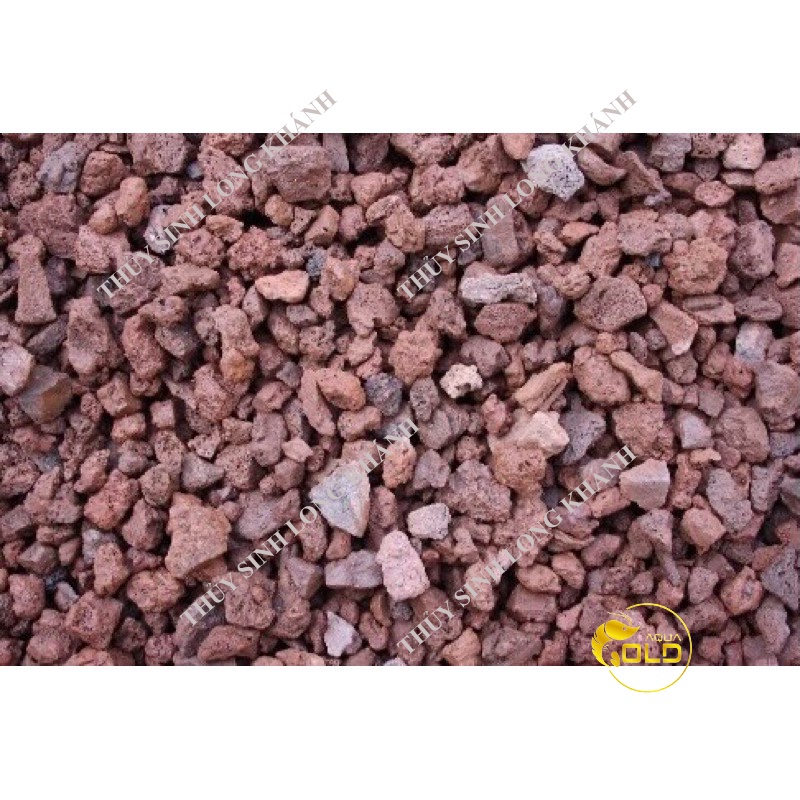 1kg  Đá nham thạch, dùng cho bể cá cảnh, bể thuỷ sinh - Phụ kiện THỦY SINH GIÁ RẺ AQUAGOLD