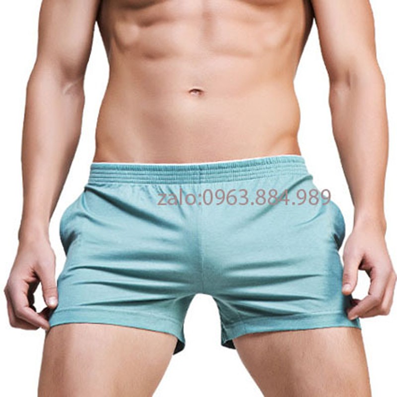 Quần đùi thể thao chất thun co dẵn cực chất BOOY.01 nhiều màu cho anh em- ảnh, video shop làm