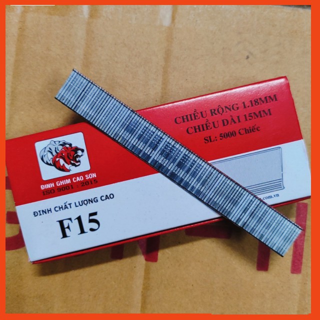 Đinh F công nghiệp - đinh F15, đinh thẳng dùng cho ghim hơi
