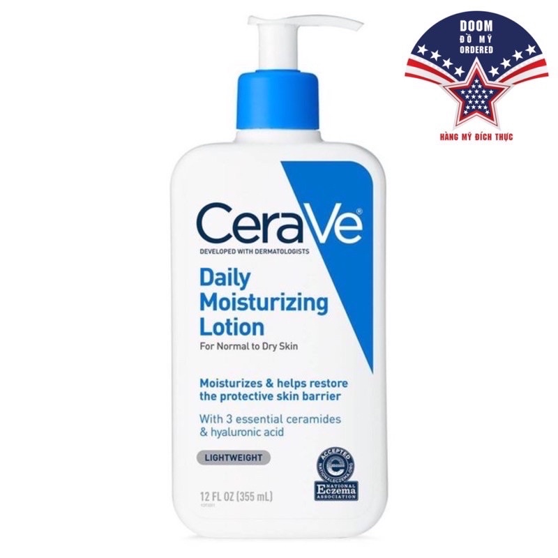 [Hàng Mỹ] Kem Dưỡng Ẩm Cerave Moisturizing Cream