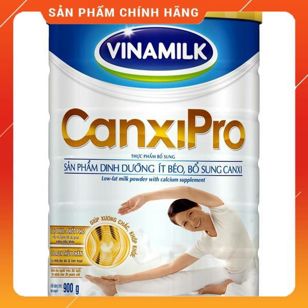 [NSX MỚI] Sữa bột Vinamilk CanxiPro: Hộp 400g-900g