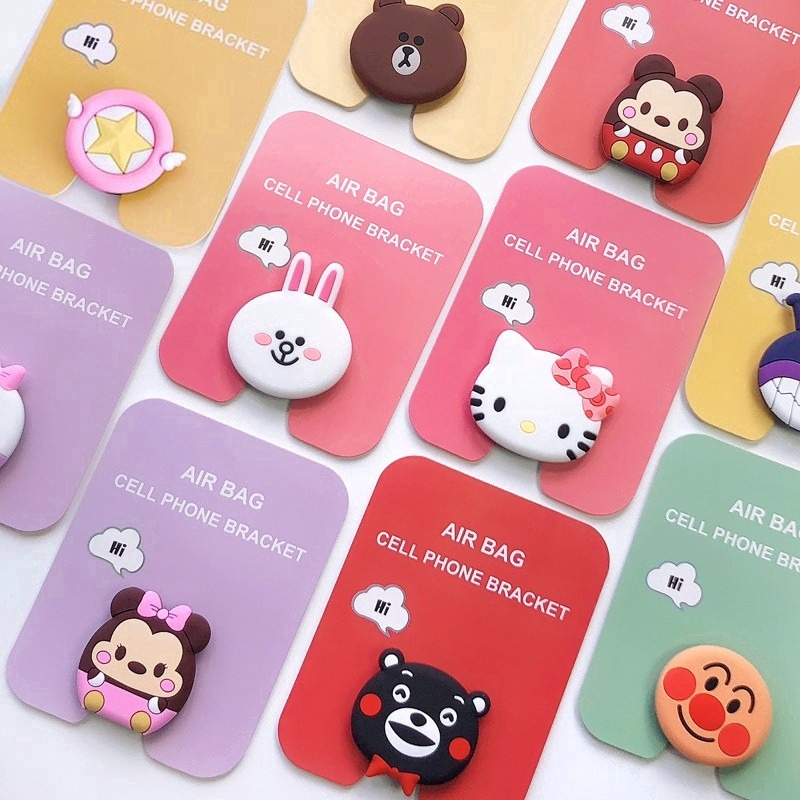 Giá đỡ điện thoại túi khí tiện dụng