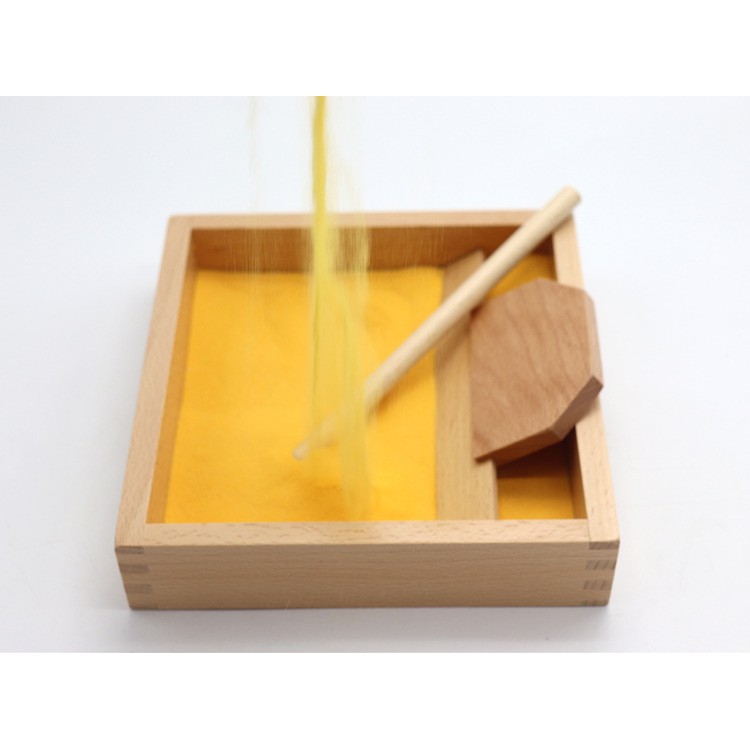 FREESHIP - Khay Cát Sand Tray Viết Chữ Giáo Cụ Montessori