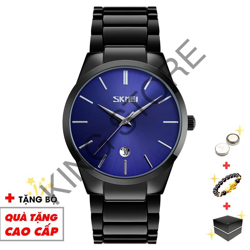 Đồng hồ nam SKMEI dây thép cao cấp không gỉ chống nước siêu bền SME11 -KING STORE