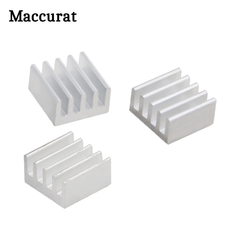 20 Cái / lốc 9X9X5mm Tản Nhiệt Làm Mát Dính Trên Mặt Sau Keo Làm Mát Chip Điện Tử Tản Nhiệt Cho A498