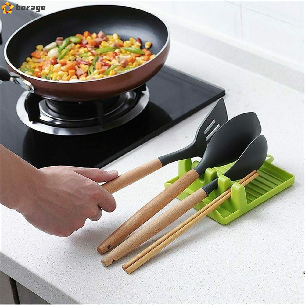 Giá Đỡ Muỗng Nắp Nồi Gắn Tường Tiện Lợi