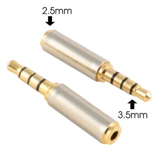 COMBO 2 cái- Đầu chuyển từ jack 3.5 ly ra lỗ 2.5 ly