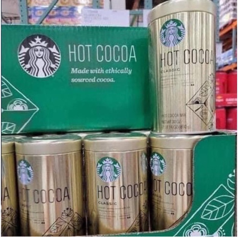 BỘT CA CAO NGUYÊN CHẤT HOÀ TAN STARBUCKS - Hộp 850g