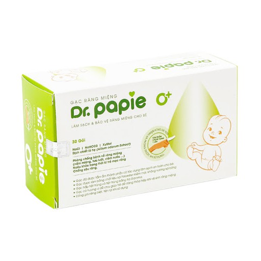 Gạc rơ lưỡi Dr Papie