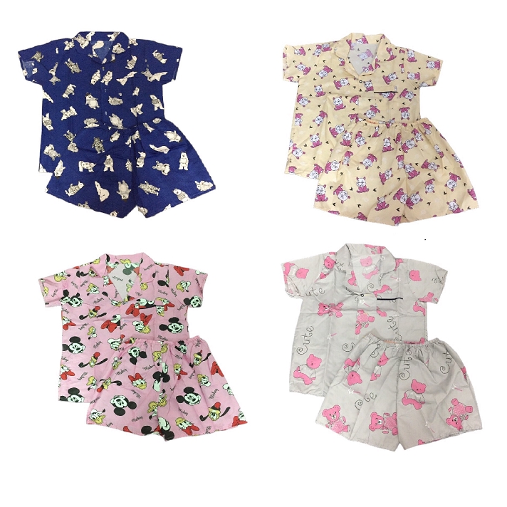 Đồ bộ pijama Kate Thái - Ko Viền Form dưới 58kg cao cấp