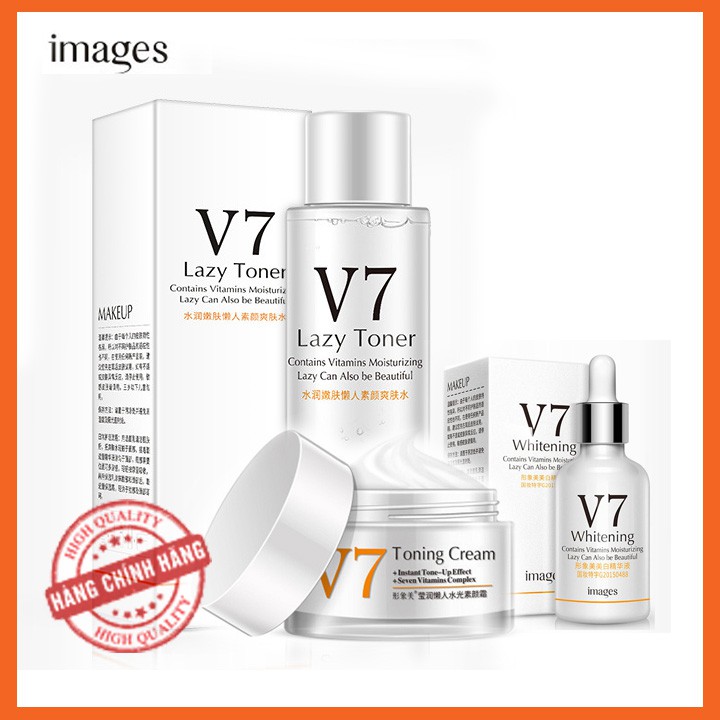 [RẺ VÔ ĐỊCH] Bộ Chăm Sóc Da V7 3 Món IMAGES