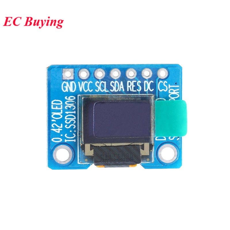 Mô Đun Màn Hình Lcd 0.42 Inch I2C Iic / Spi Ssd1306 72x40 0.42 "