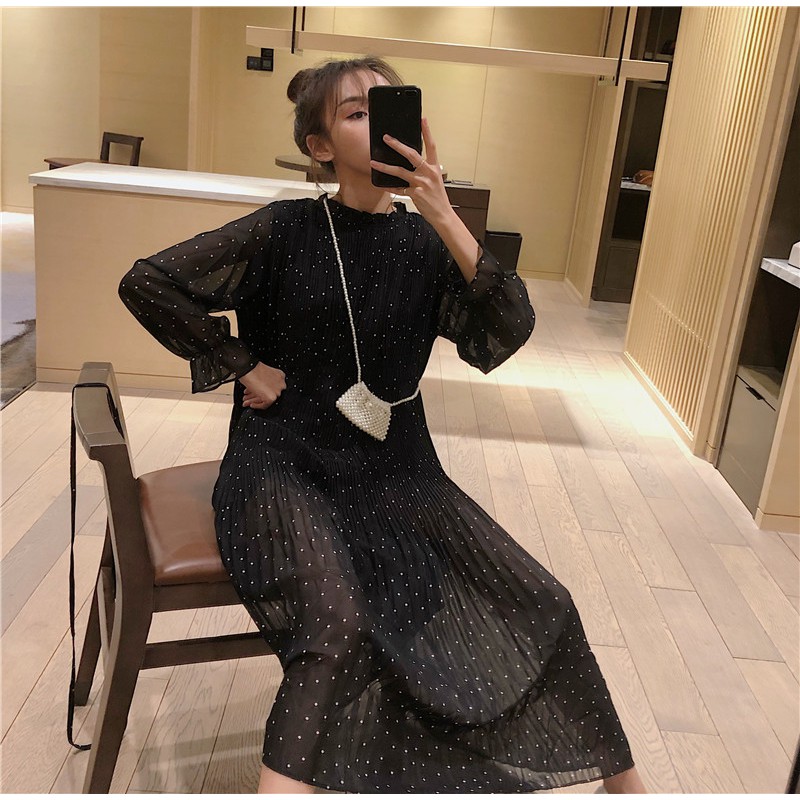 [ORDER] Váy chấm bi mặc được 2 kiểu - T1.27 | BigBuy360 - bigbuy360.vn