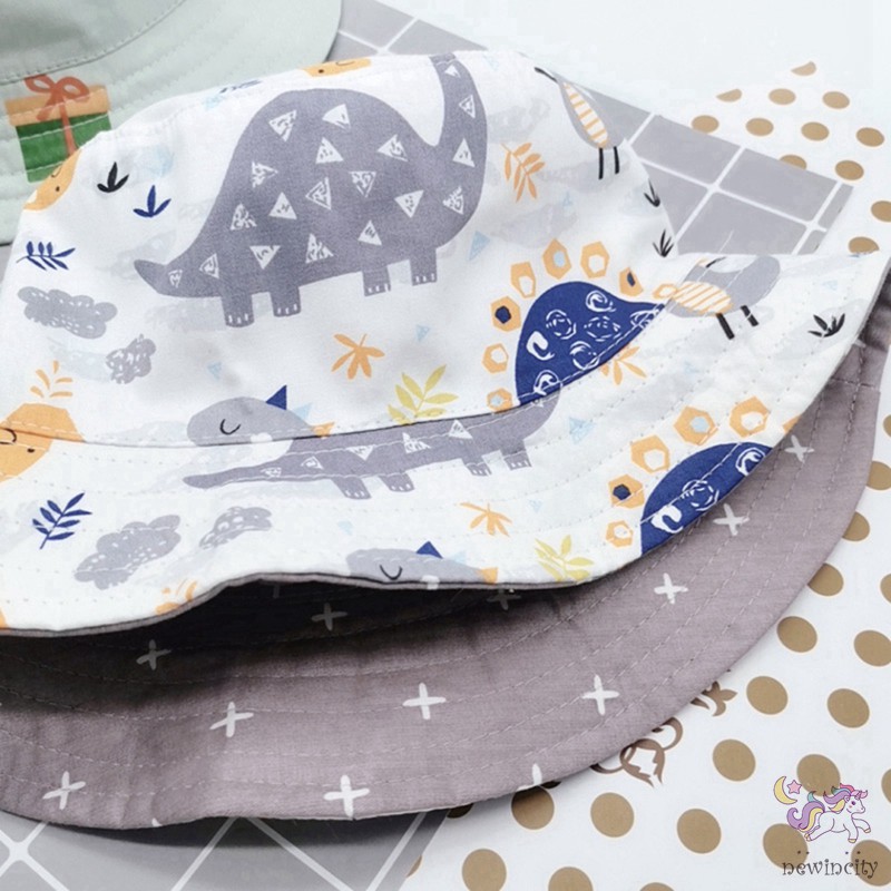 Mũ bucket họa tiết hoạt hình xinh xắn cho bé