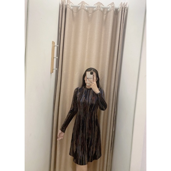 ĐẦM THUN DÁNG A BCBG