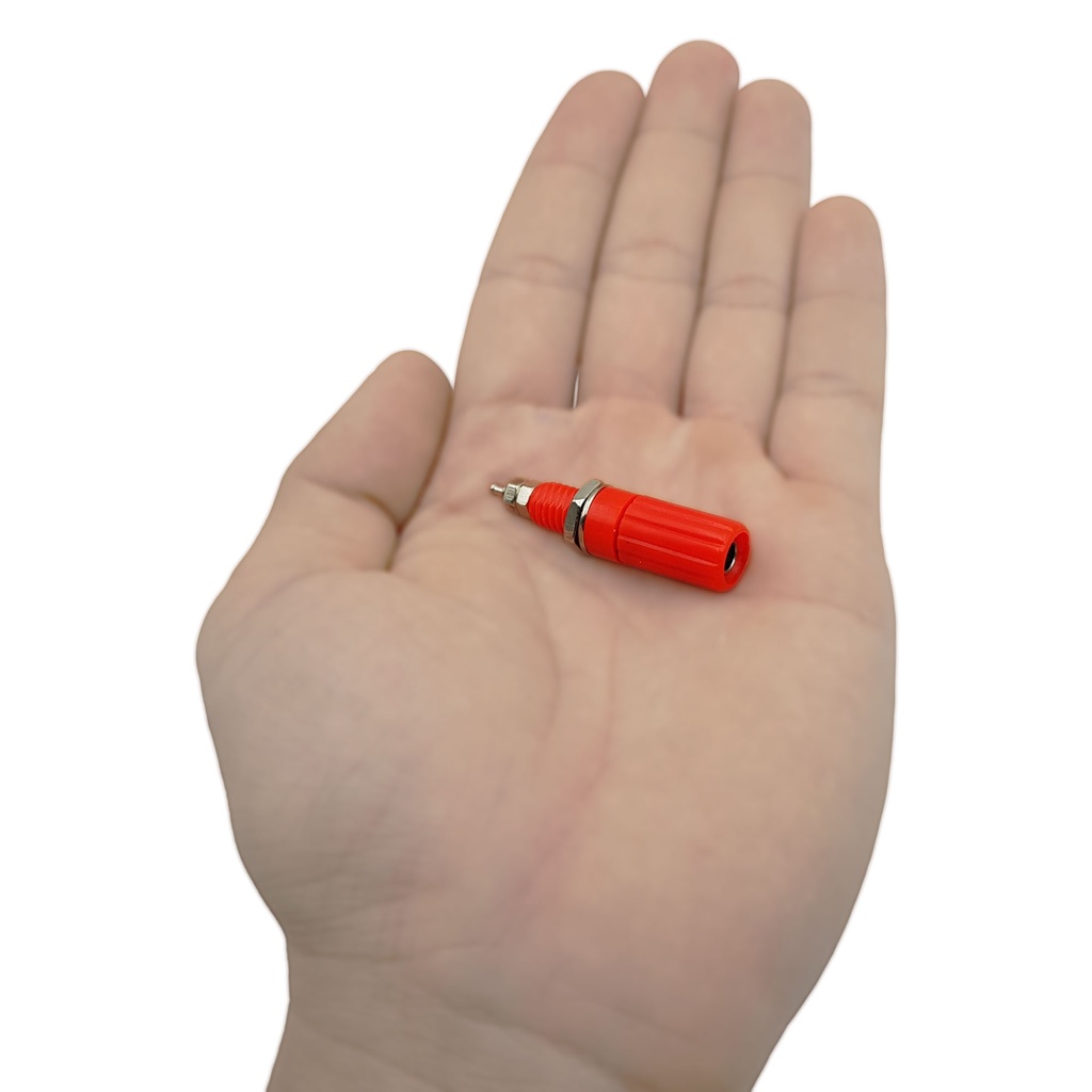 Ổ cắm jack nguồn bắp chuối 4mm