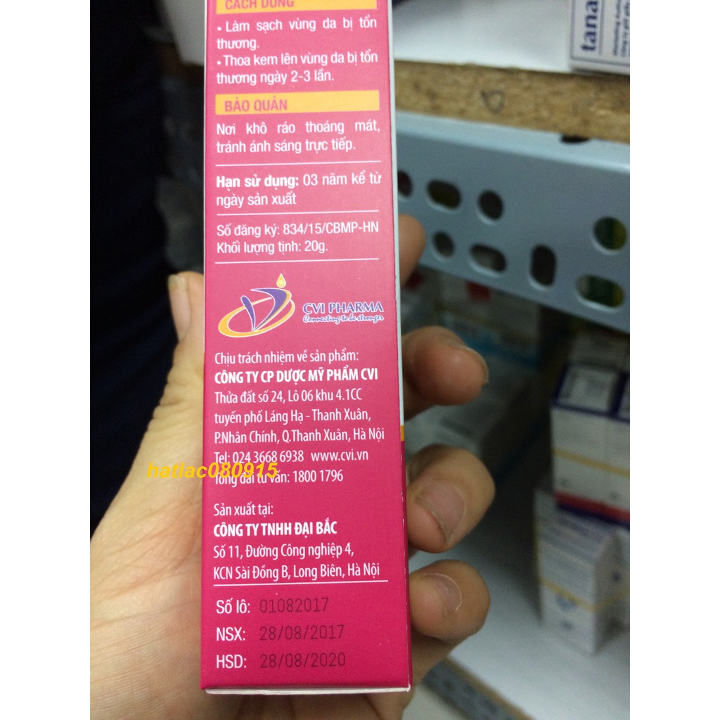 Kem em bé loại 20g