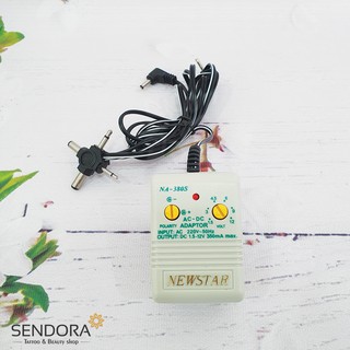 Sạc đa năng máy phun xăm Adaptor Newstar