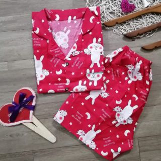 Sét bộ pijama đùi Kate Thái ( mẫu ngẫu nhiên )
