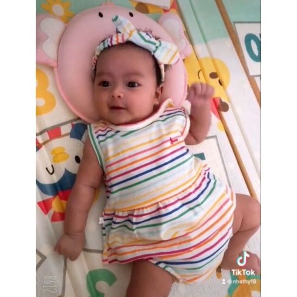 Bộ hè bé gái BUNNY bao gồm băng đô 4 - 10kg