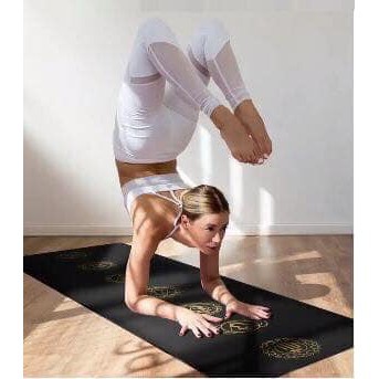 Thảm Tập Yoga NICEGOOD Chất PU Cao Su Non Cao Cấp  Chống Trượt Bám Tốt Không Đau Gối - Tặng kèm bao thảm và xịt thảm