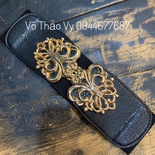 Nịt đầm bản 6 cm hoạ tiết